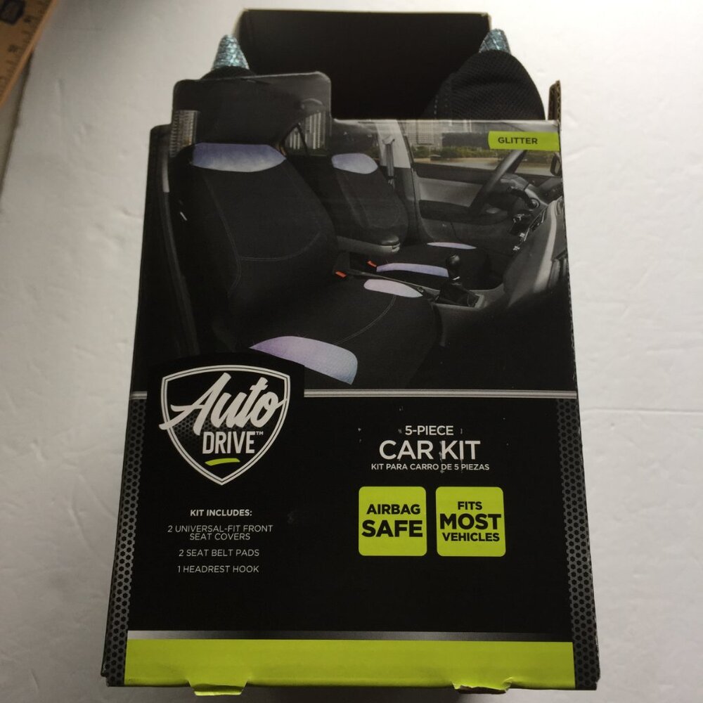 NEW Auto Drive 5 Piece Car Seat Cover Kit - Picture 8 of 15